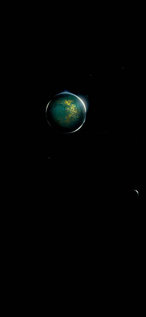Nag-iisang Planeta Oled Phone — 1290x2796 Wallpaper