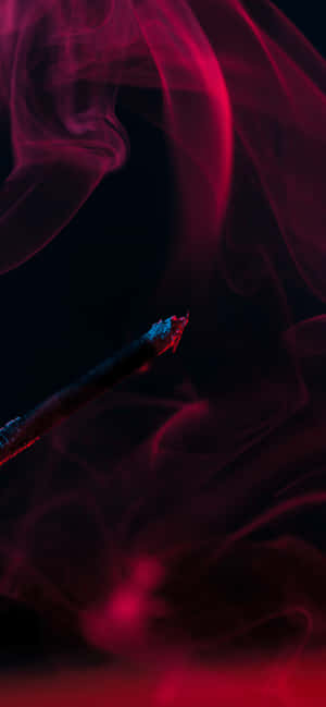 Black Smoke Background — iPhone 13 Pro Wallpaper