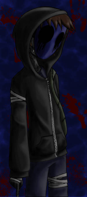 Somber Eyeless Jack Digital Art wallpaper — Pixel 9 Wallpaper