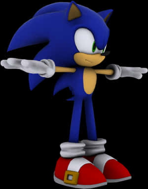I-download ang Zip Archive - Sonic Generations Sonic Model, HD Png Download