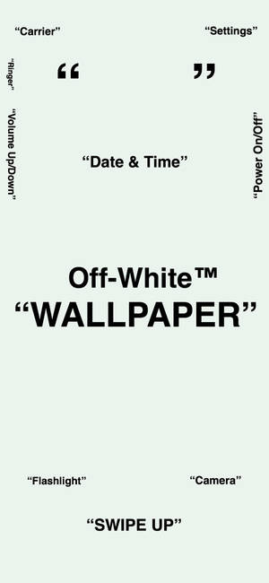 Off White for IPhone wallpaper — S24 Ultra Wallpaper