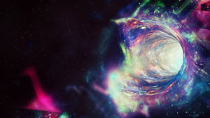 Space hole Chromebook wallpaper