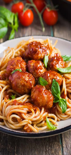 Iphone X Pasta Background — iPhone 14 Wallpaper