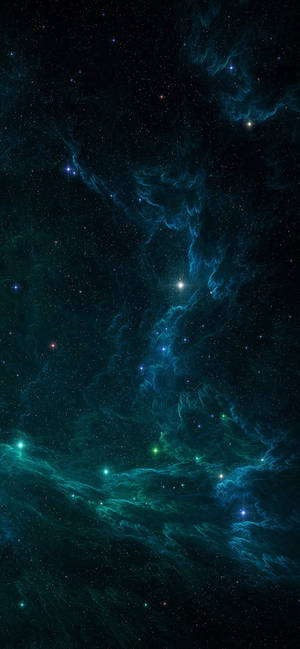 Wallpaper ng mga kislap sa kosmos — iPhone 16 Pro Wallpaper