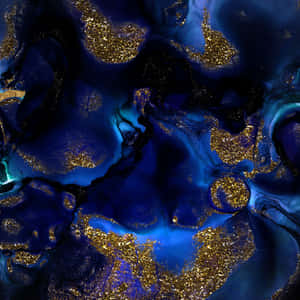 Sparkly Blue Background — iPad Air 11 Wallpaper