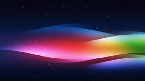 Spectrum Wave In Night Sky wallpaper — 16:9 Wallpaper