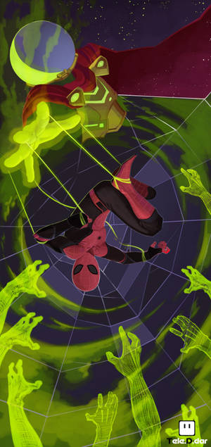 Spider Man Far From Home Mysterio Fanart wallpaper.
