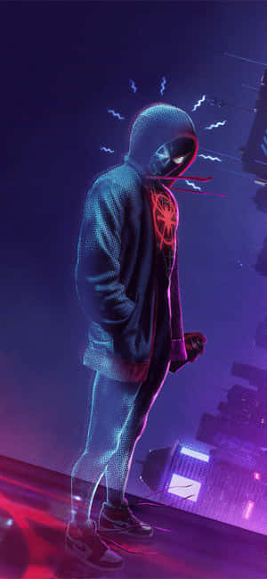 Miles Morales Iphone — iPhone 13 Pro Max Wallpaper