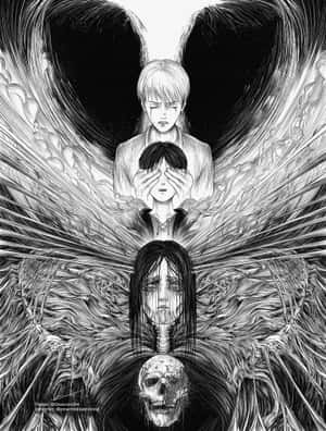 Spirited Away, ang minamahal na seryeng manga — Galaxy Z Fold 8 Wallpaper