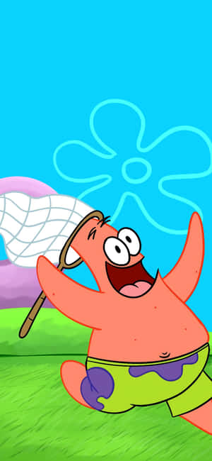SpongeBob Pfp Happy Patrick — iPhone 18 Pro Max Wallpaper