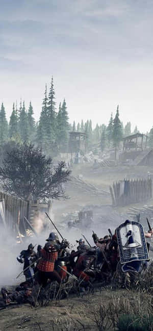 Iphone Xs Max Mordhau Background — iPhone 15 Pro Wallpaper