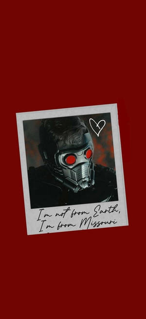 Star Lord Polaroid wallpaper — iPhone Xr Wallpaper
