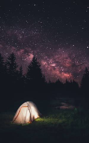 Starry night mobile wallpaper — Lenovo Legion Y700 (Gen 5) Wallpaper