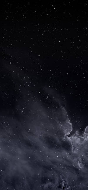 Starry night sky dark theme wallpaper — Samsung S21 Ultra Wallpaper