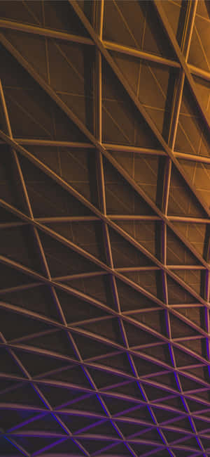 Steel Beam Contemporary Architecture — iPhone 18 Pro Max Wallpaper