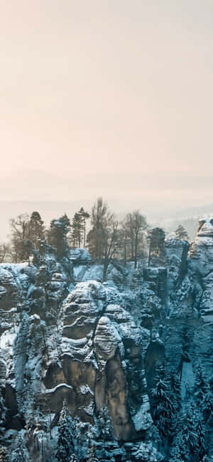 Iphone Xs Max Winter Background — iPhone 13 Mini Wallpaper