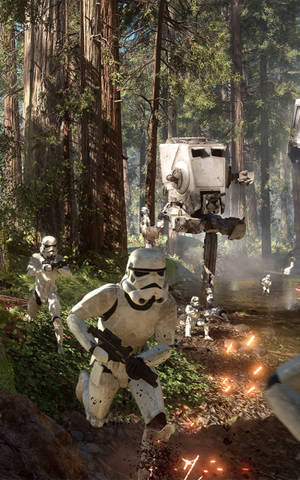 Stormtroopers In Action Star Wars Tablet — Lenovo Legion Y700 (Gen 5) Wallpaper