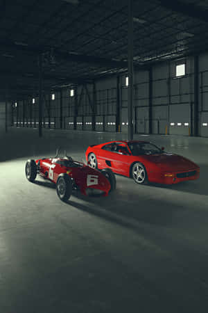 Ferrari background — Honor Pad GT2 Pro Wallpaper