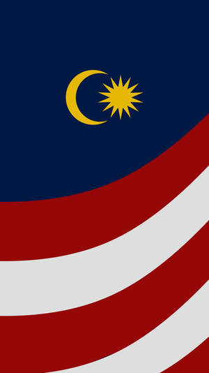 Stylized Flag Of Malaysia wallpaper — 9:16 Wallpaper