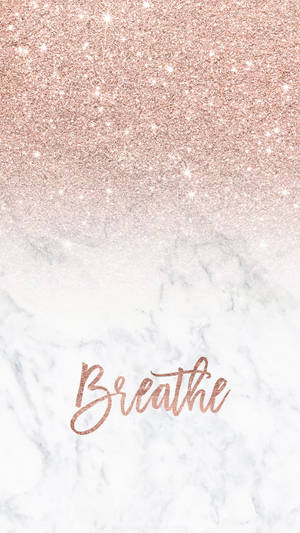 Rose Gold Ombre — Mga Cute Quotes Wallpaper