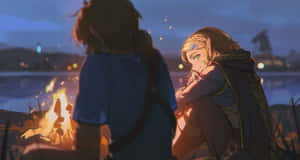 Sumabay sa pakikipagsapalaran sa mundo ng Zelda — Legend of zelda GIF Wallpaper