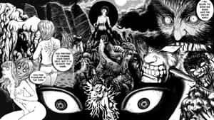 Background ng Manga Panel — Manga GIF Wallpaper