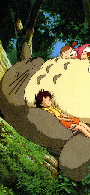 Studio Ghibli Iphone — Galaxy A35 Wallpaper