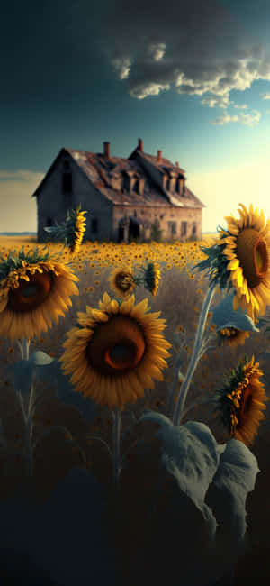 Larawan ng Sunflower — Galaxy S25 Edge Wallpaper