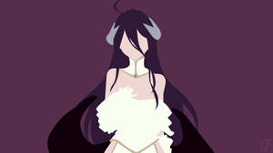 "Tahimik na Katahimikan: Minimalist na Anime Art" — Minimalist na anime Wallpaper