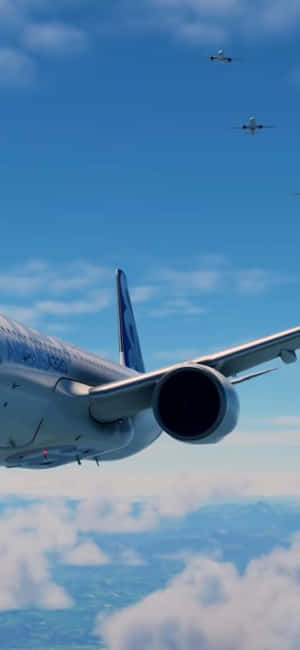 Background ng Iphone Xs Microsoft Flight Simulator — iPhone 16 Wallpaper