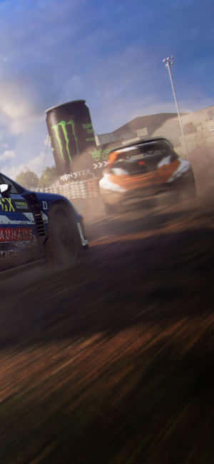 Iphone Xs Dirt Rally Background — Galaxy A55 Wallpaper