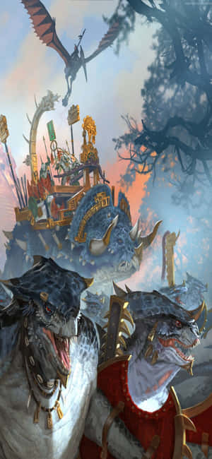 Iphone X Total War Warhammer Background — iPhone 16 Pro Wallpaper