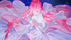 Mga larawan ng Pink Anime Aesthetic