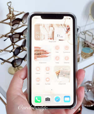 Mga larawan ng estetika ng Iphone — Galaxy Z Fold 5 Wallpaper