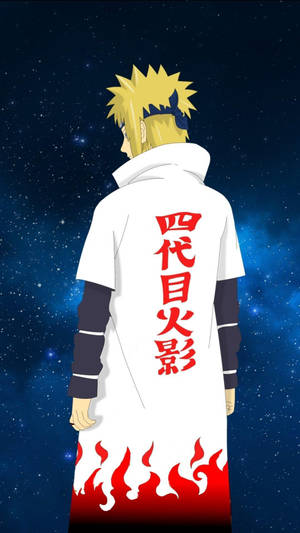 Telepono ni Hokage Minato Namikaze Naruto — Naruto phone GIF Wallpaper