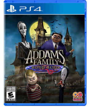 Mga Larawan ng Pamilyang Addams — Pixel Fold Wallpaper