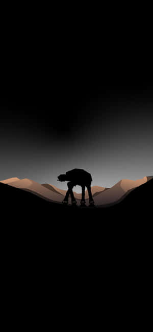 Nagpapatuloy ang Labanan sa Hoth — iPhone 13 Mini Wallpaper