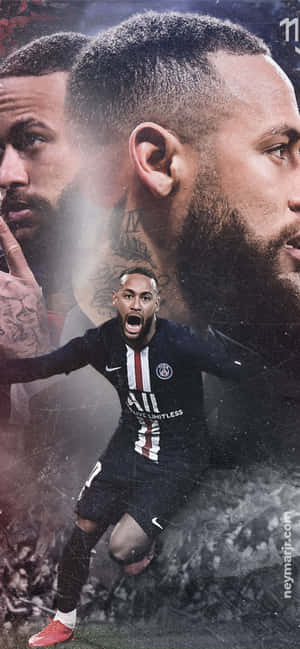 Mga larawan ni Neymar — iPhone 15 Pro Max Wallpaper