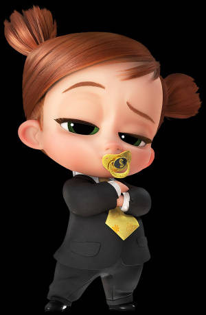 The Boss Baby Tina Templeton na wallpaper — Honor MagicPad4 Wallpaper