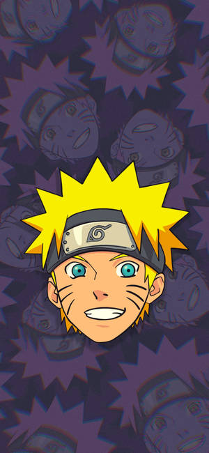 Dilaw na Naruto — iPhone 15 Wallpaper
