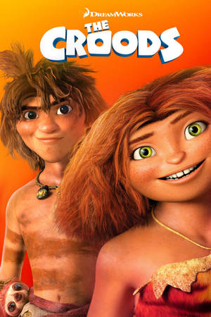 The Croods Orange Movie Poster — Huawei MatePad Pro Max Wallpaper