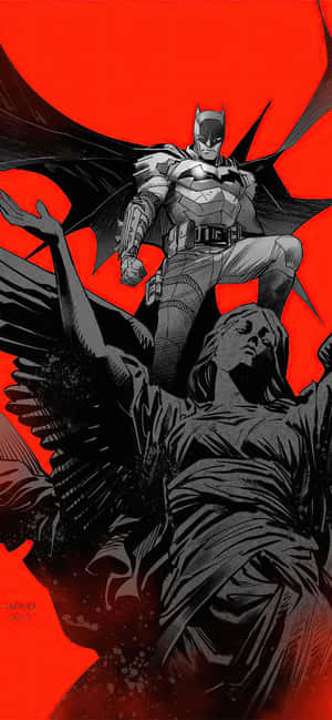 Kahanga-hangang Batman iPhone — iPhone 13 Mini Wallpaper