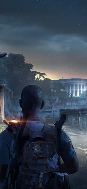 Iphone Xs Max The Division Background — Galaxy S25 Wallpaper