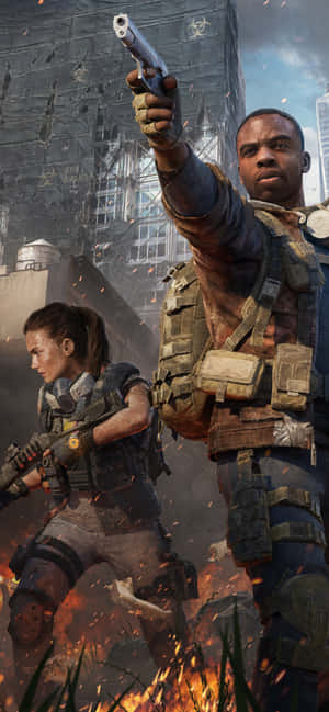 Iphone Xs Max The Division Background — iPhone Air Wallpaper