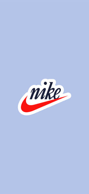 Asul na Nike Logo — Pixel 9 Pro XL Wallpaper