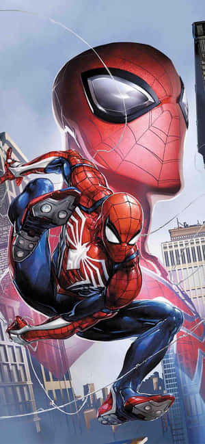 Spider Man Comic — iPhone 18 Pro Wallpaper