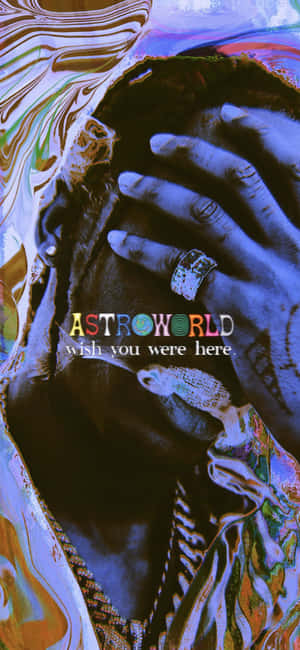 Astroworld background — iPhone 14 Wallpaper