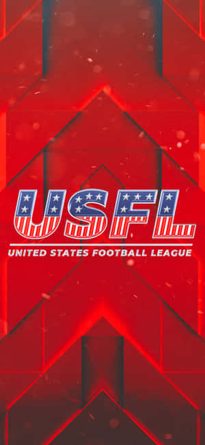Ang Logo ng United States Football League — iPhone 12 Pro Max Wallpaper