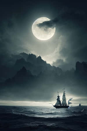 Moon Background — Huawei MatePad 12 X (2025) Wallpaper