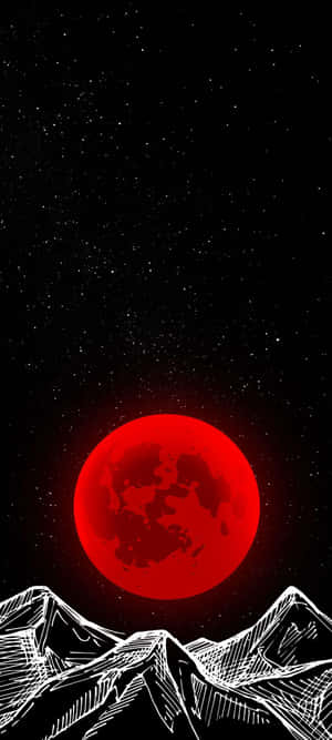 blood moon — Galaxy S24 Wallpaper